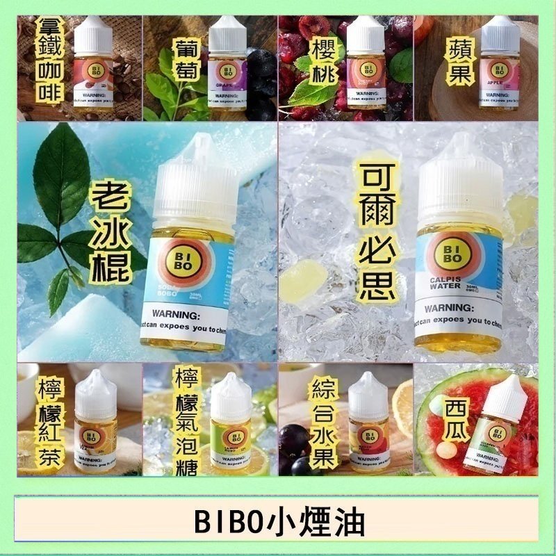 BIBO BIBO經典系列主機小煙油30ML